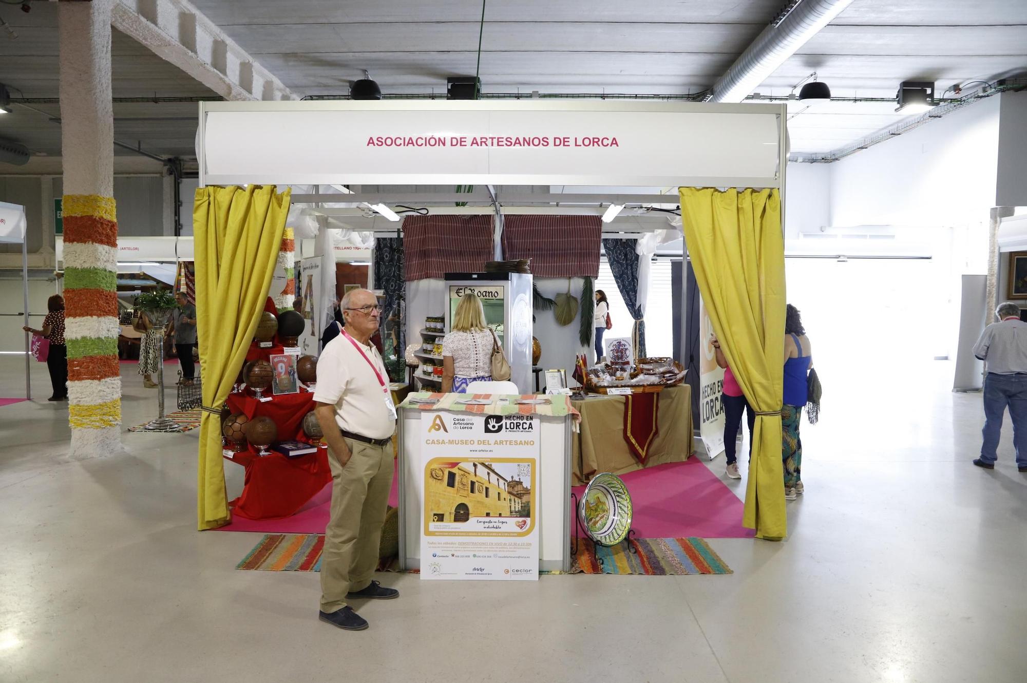 Inauguración de la Feria de Artesanía en Lorca