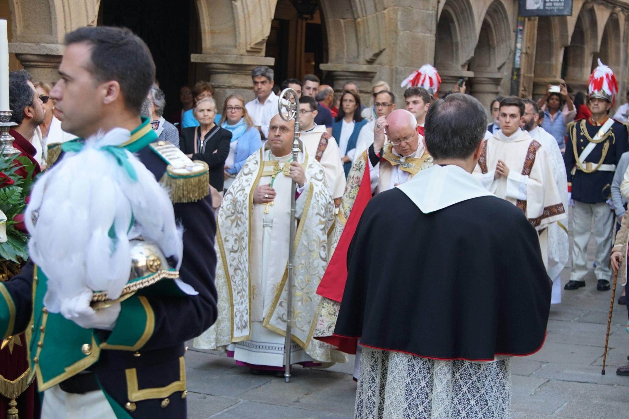 Así fue la procesión del Corpus Christi en Santiago de Compostela