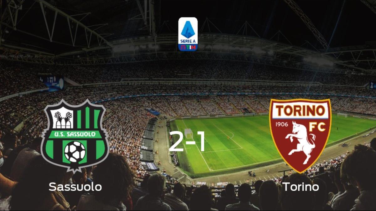 El Sassuolo se hace fuerte en casa y derrota al Torino