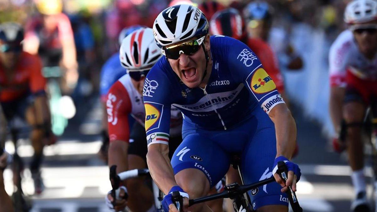Viviani gana su primera etapa del Tour de Francia