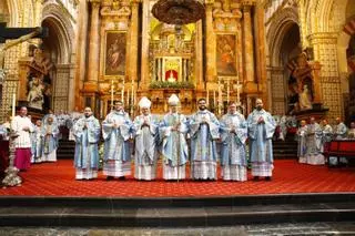 En imágenes, el nombramiento de cinco nuevos diáconos