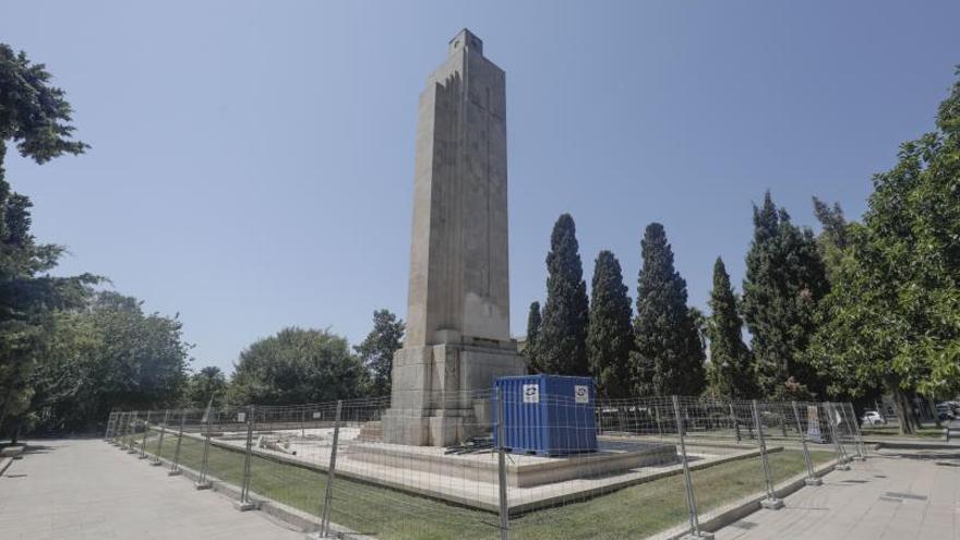 El ayuntamiento de Palma suspende definitivamente el derribo del monolito de Sa Feixina