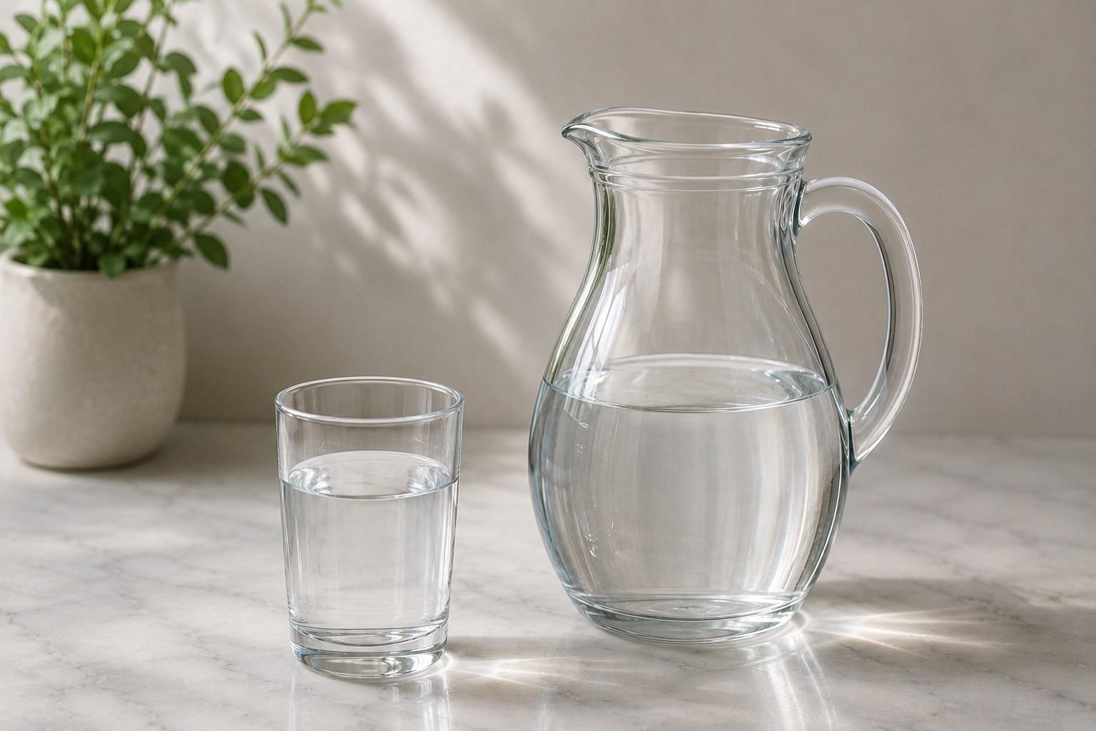 No hay mejor cosmético ni mejor medicina que un vaso de agua fresca para devolver el equilibro al organismo.