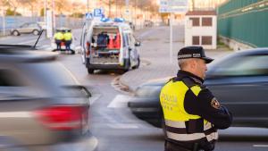 Guardia Urbana controlado el tráfico en Barcelona