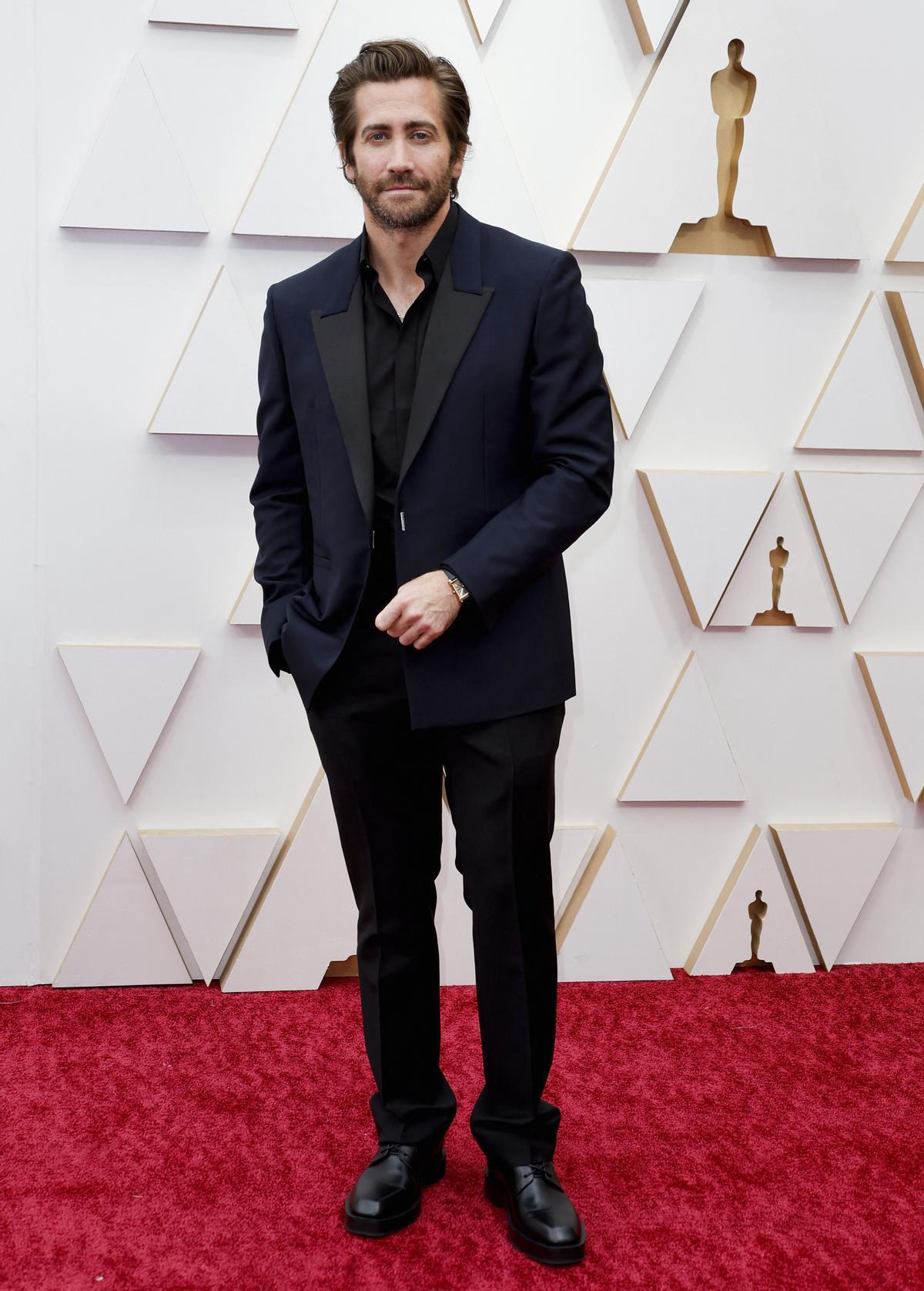 Jake Gyllenhaal, en la alfombra roja de los Oscars 2022