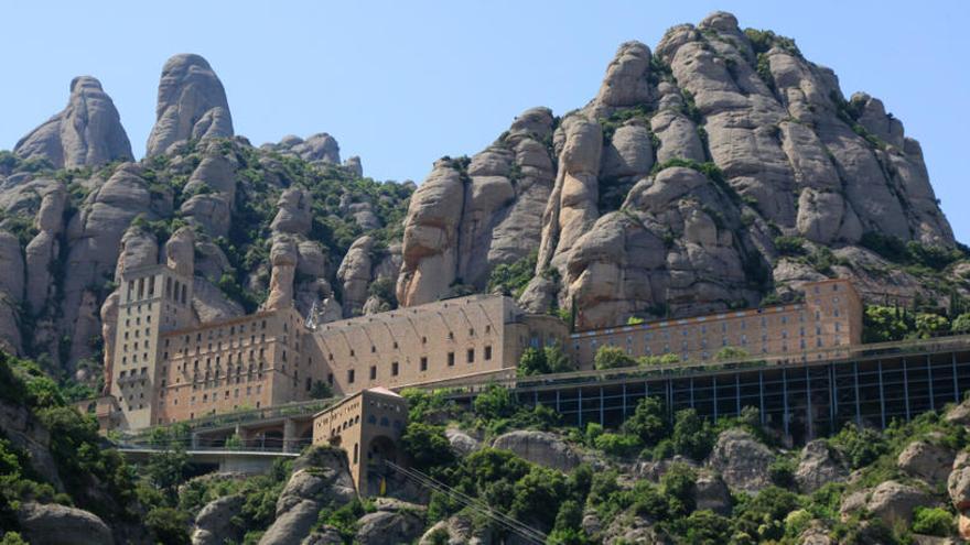 Imagen del santuario de Montserrat.