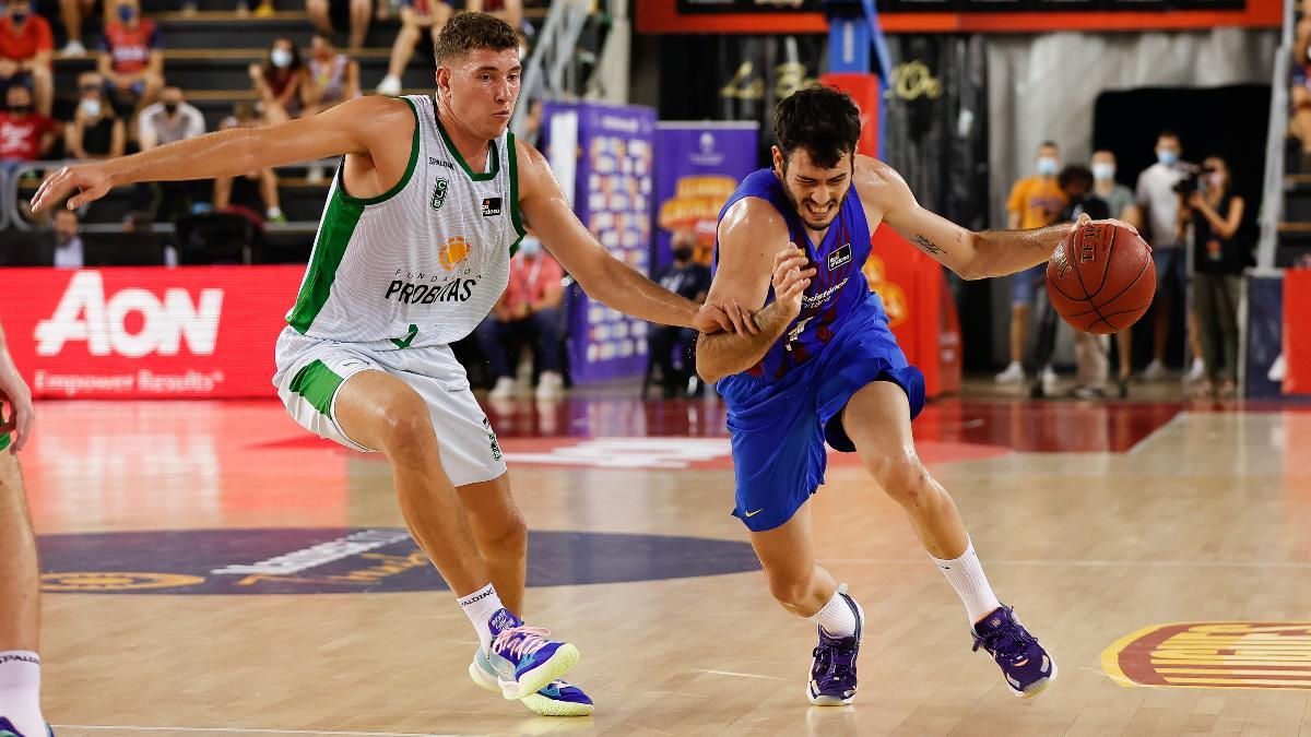 Joel Parra defiende a Abrines en la Lliga Catalana