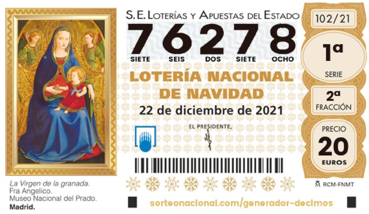 76278, el premio de la pedrea repartido por el PSOE de Morella