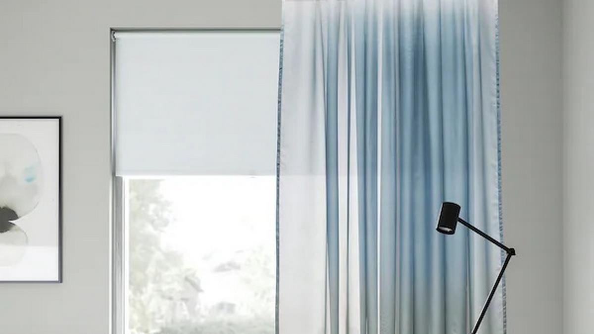 Modelo de cortina Glasört, en Ikea.