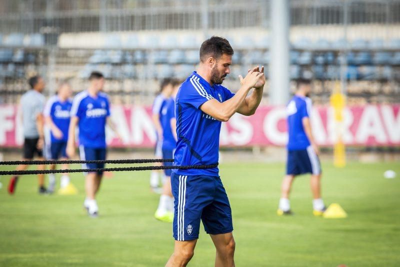 Entrenamiento del Real Zaragoza del 24 de julio