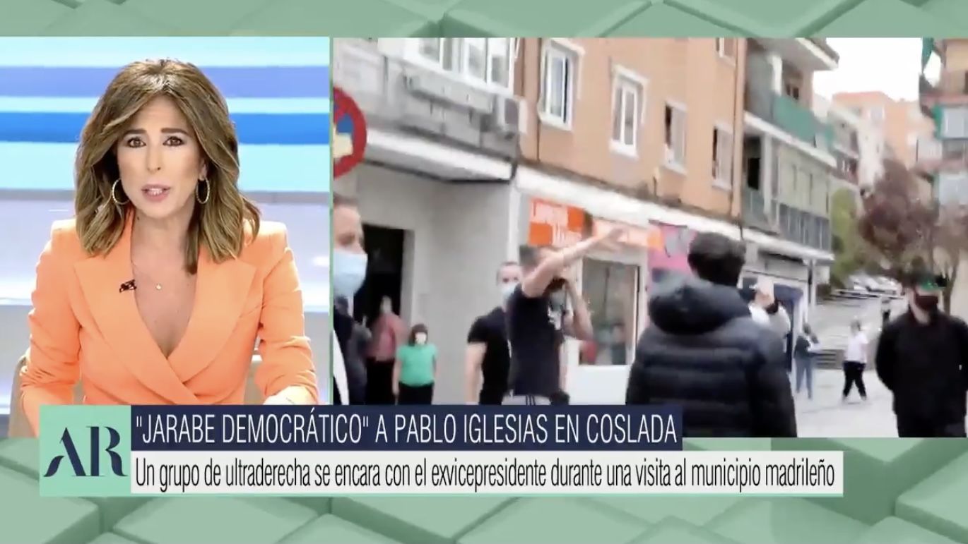 Ana Terradillos comenta el escrache a Iglesias