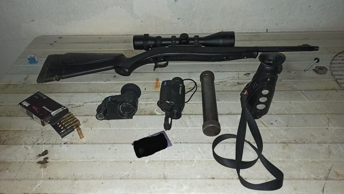 Material incautado por la Guardia Civil.