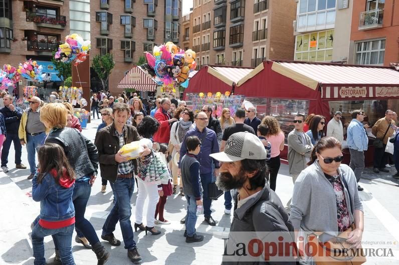 Ambiente sardinero en las calles de Murcia