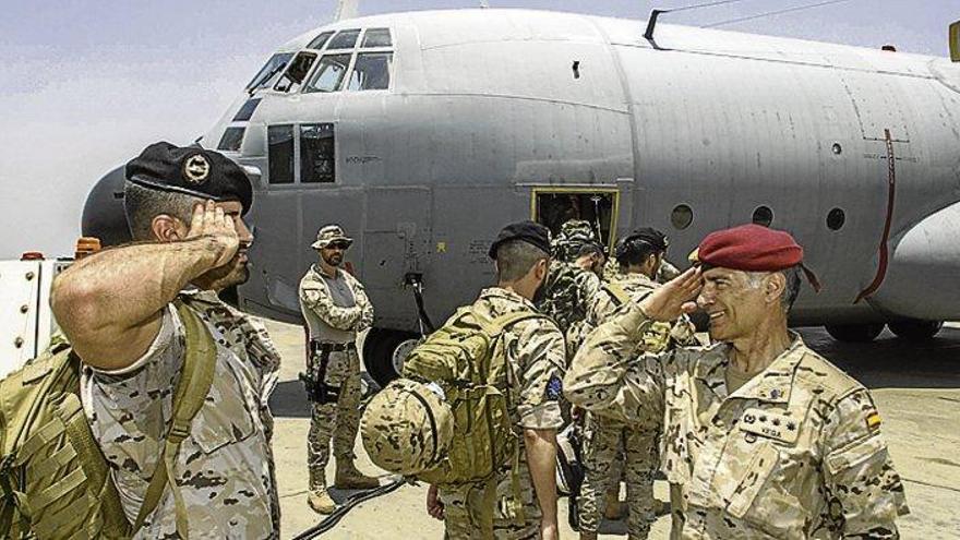 Regresan los últimos militares extremeños de la misión en Mali