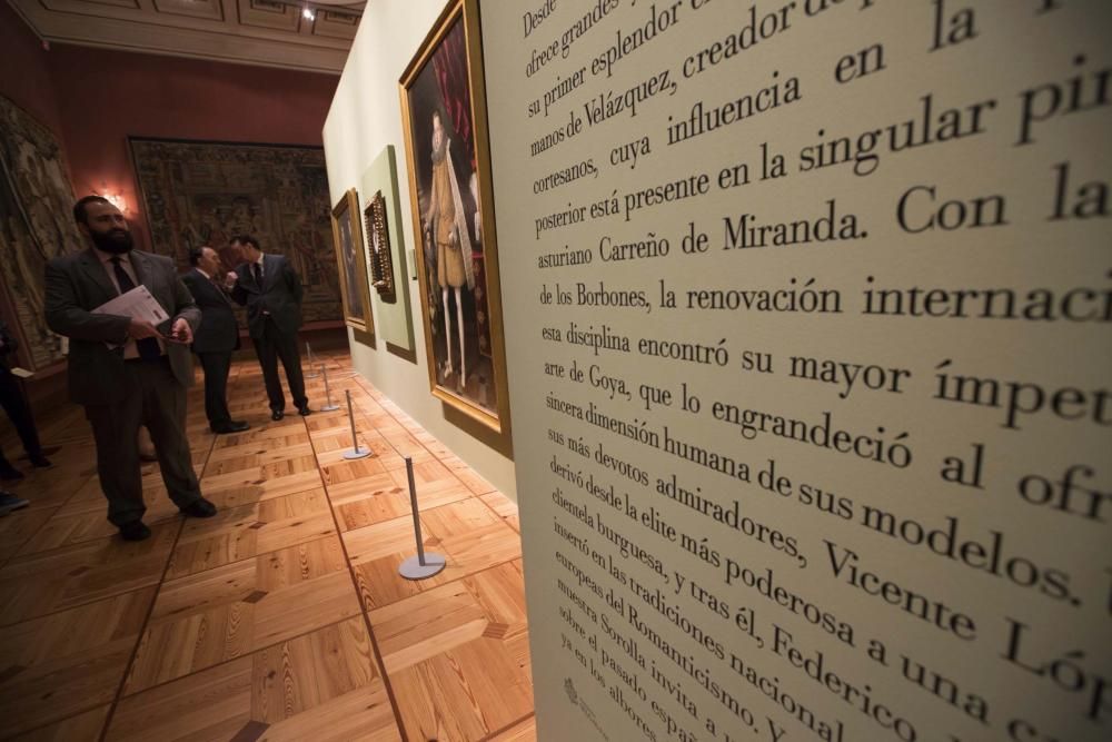 Exposición "El retrato español en el Museo del Prado" en la Quinta de Los Selgas, en Cudillero