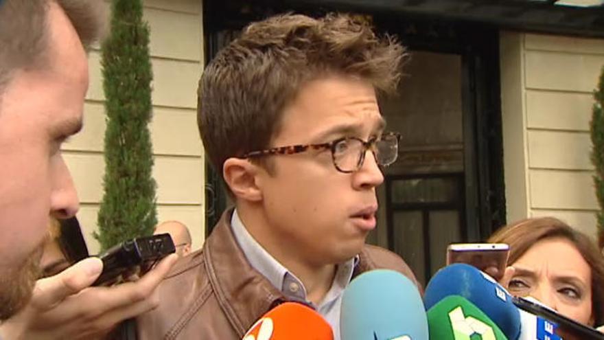 Errejón: "Vamos a necesitar, gane quien gane, un PSOE que sume fuerzas para echar a Rajoy"