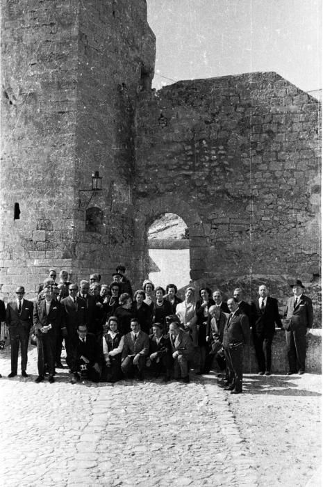 Castillo de Santa Bárbara. Turismo. 1966