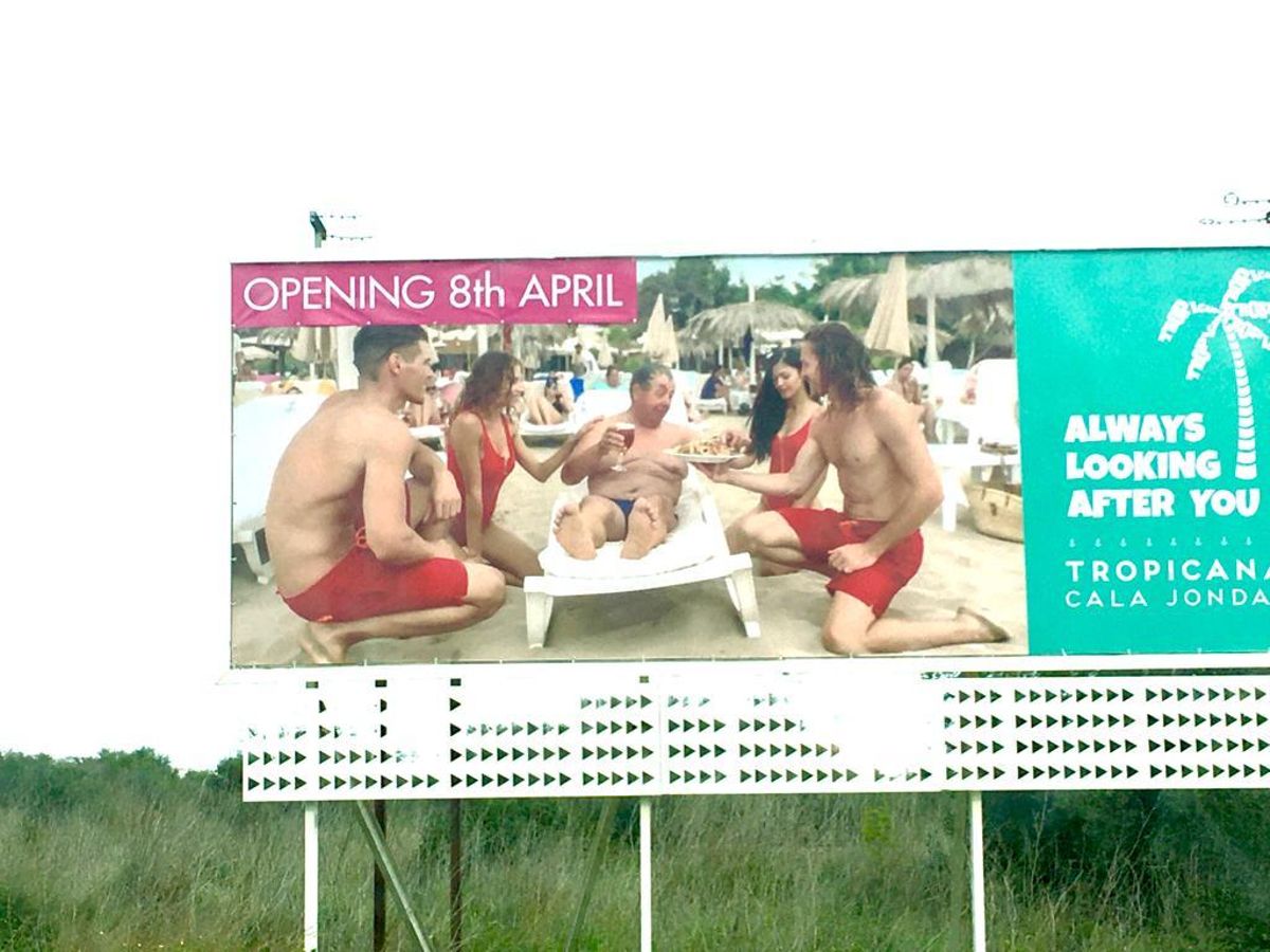 Pep Ribas 'Hereva' en la campaña publicitaria