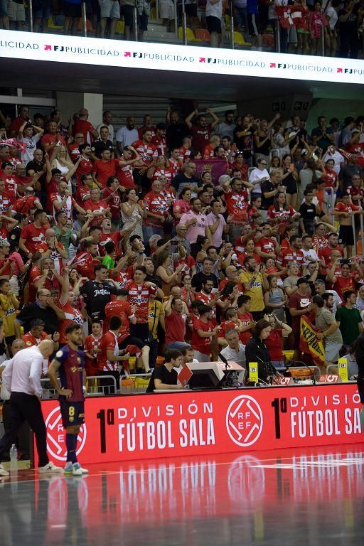 El Jimbee Cartagena celebra su segunda luga consecutiva