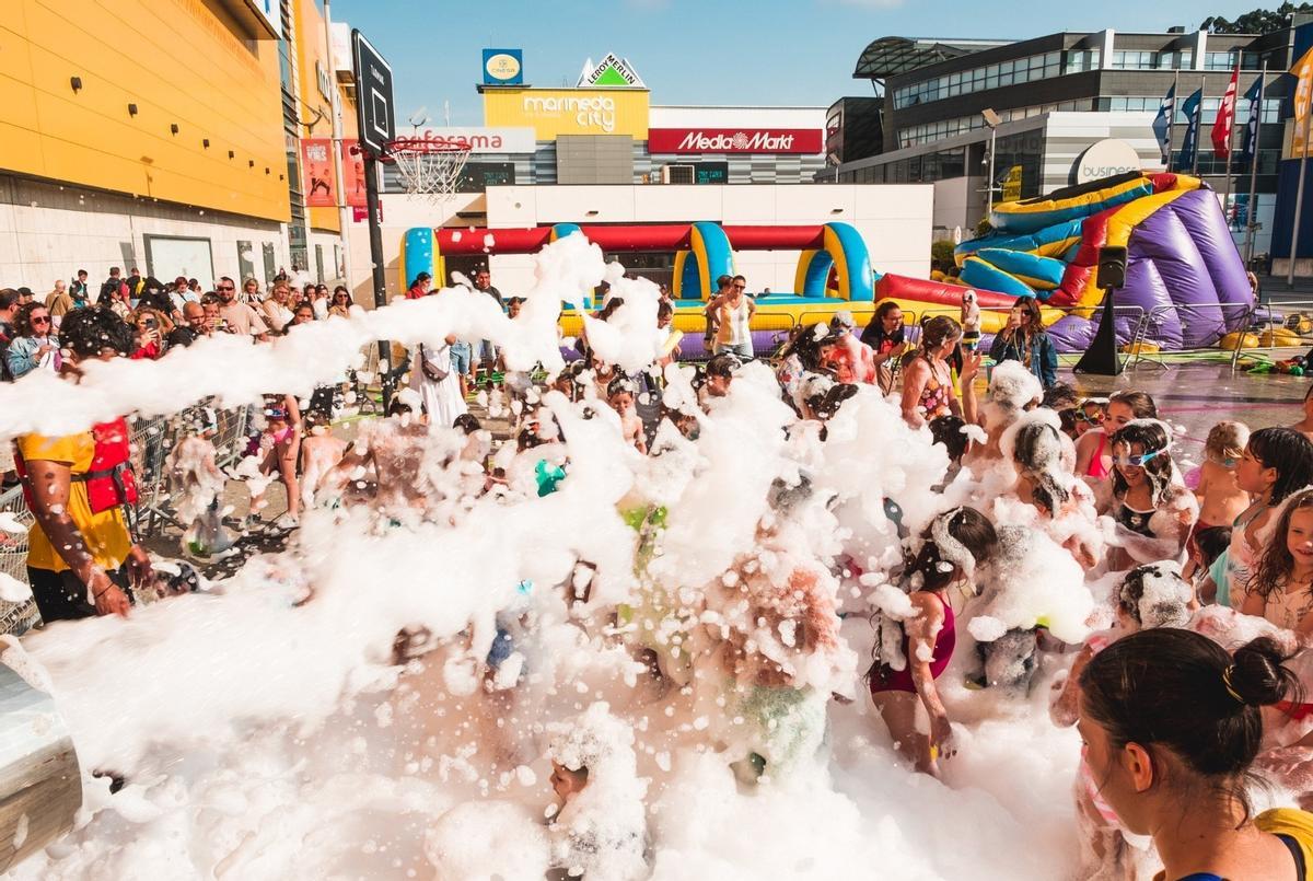 Fiesta de la espuma