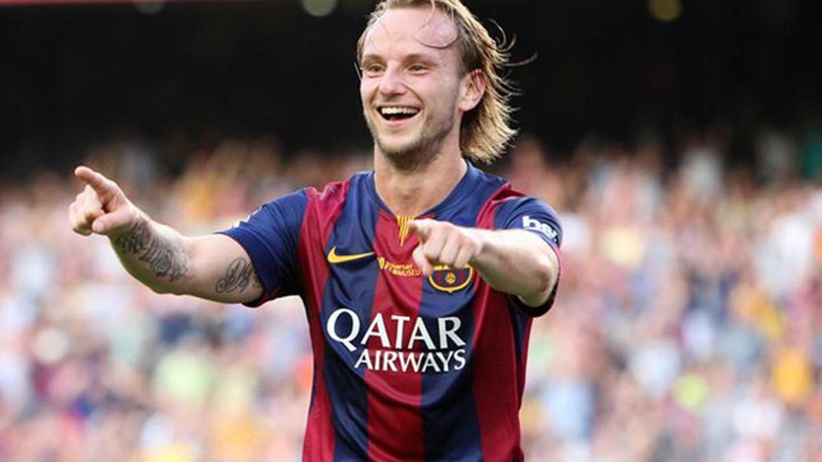 Rakitic vive un sueño como jugador del Barça