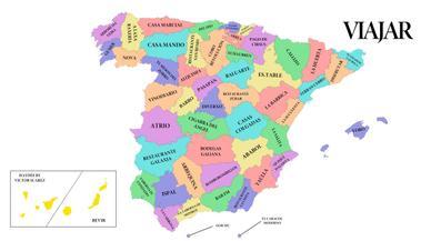 El mapa con el mejor restaurante de cada provincia de España