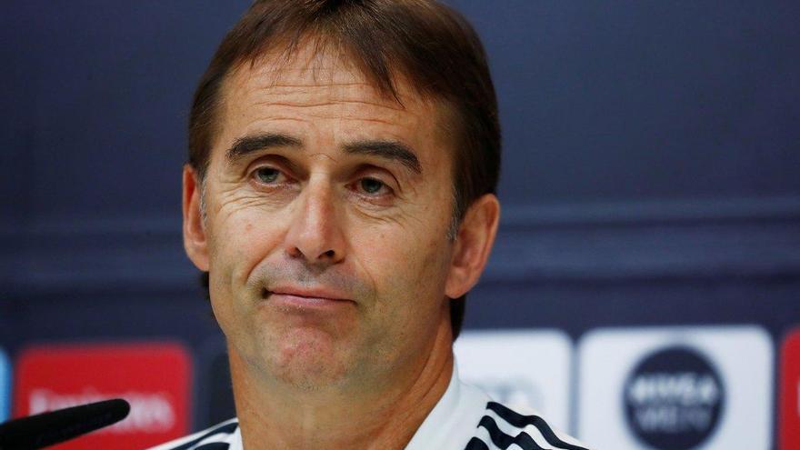 Lopetegui: &quot;Espero seguir respirando tras el clásico&quot;