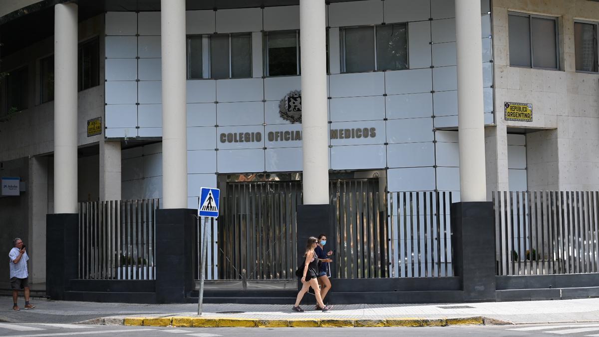 Sede del Colegio de Médicos de Badajoz.