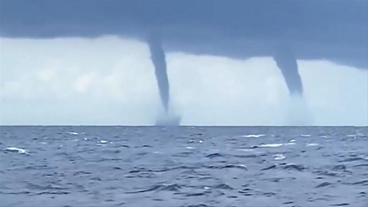 ¿Qué son las mangas marinas? Así es el fenómeno que ha afectado a Mallorca