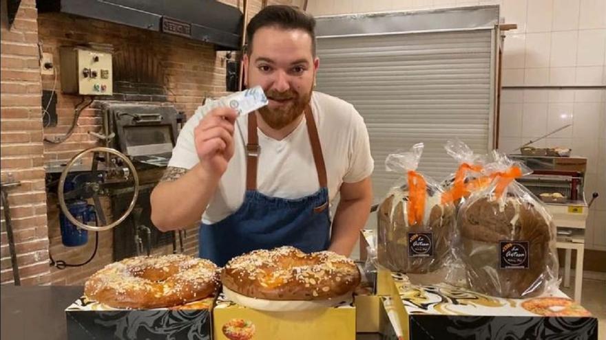 Más de 400 postores al roscón de diamante de una panadería de Vila-real