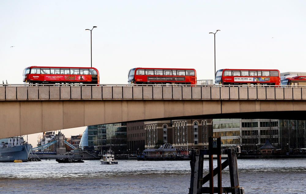 Atentado terrorista en el puente de Londres