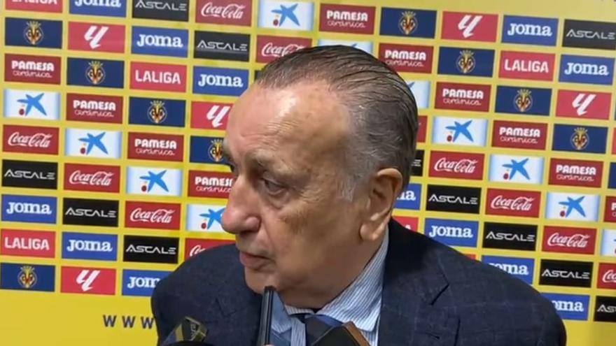 Vídeo | Fernando Roig pide "respeto" tras la actuación arbitral en el Villarreal-Real Sociedad