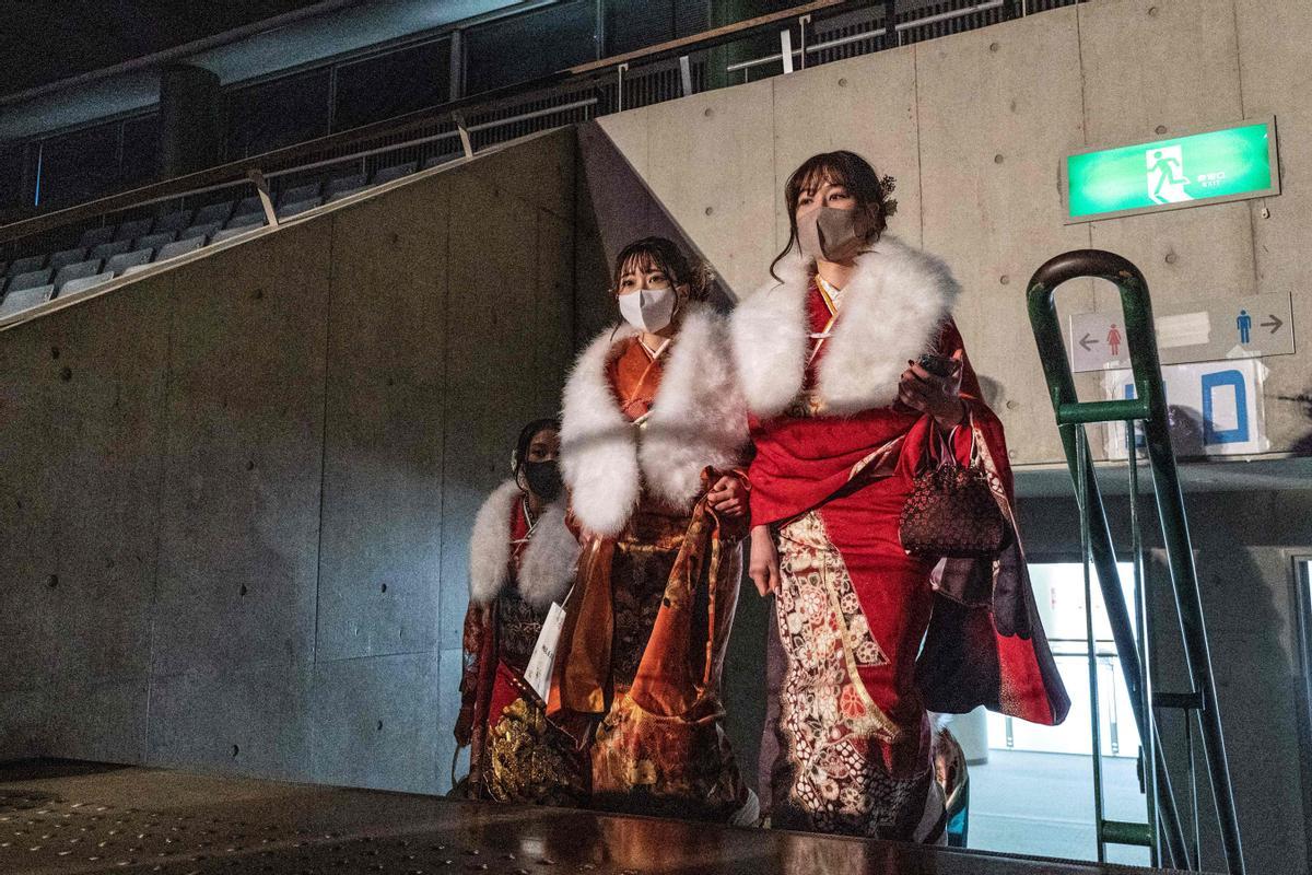 Ceremonia de celebración del Día de la Mayoría de Edad en Japón