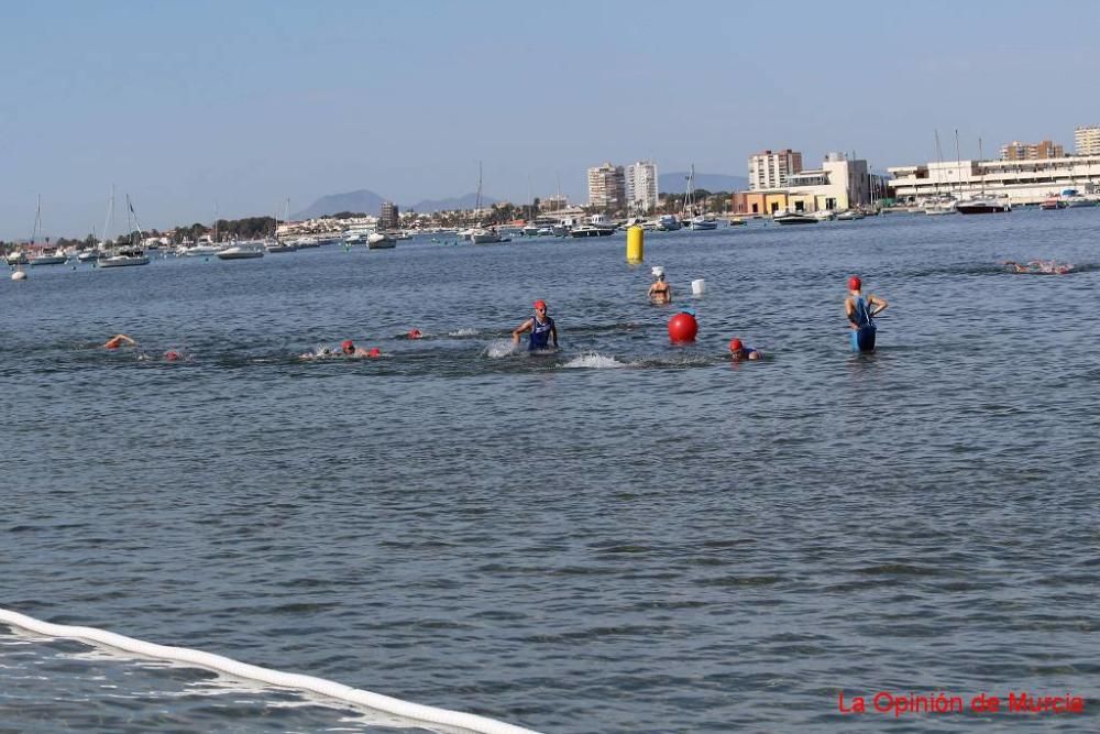 Final de triatlón de Deporte en Edad Escolar