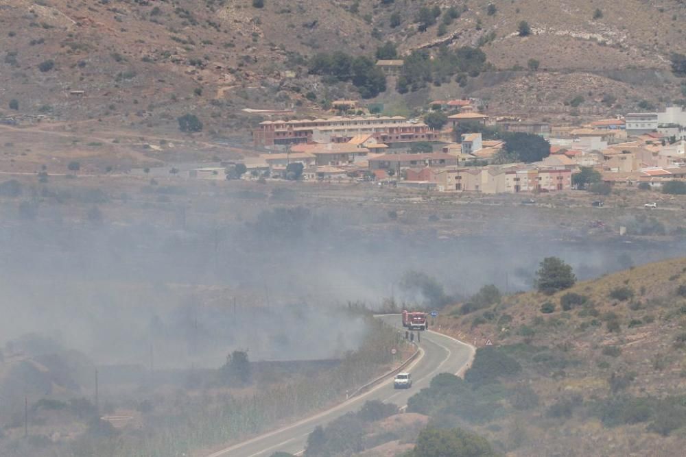 Incendio en Portman