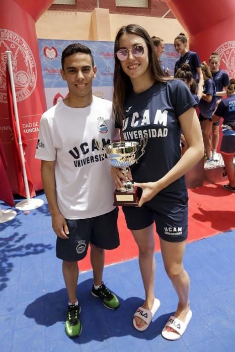 Campeonato de natación en Murcia Parque