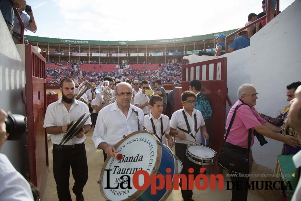 Ambiente en la Condomina durante la novillada de l