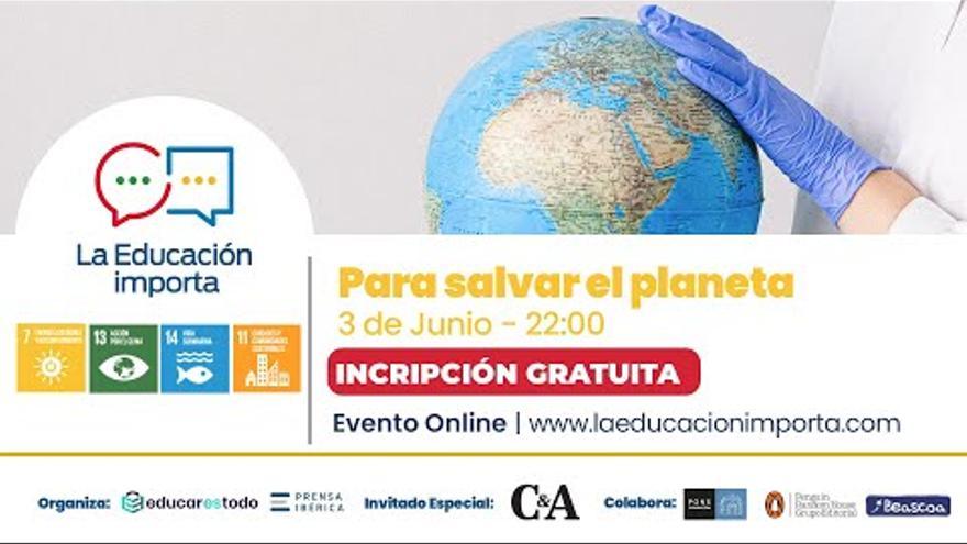 Salvar el planeta está en tu mano