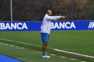 Manuel Pablo: "Una victoria nos deja casi con los dos pies en la meta"