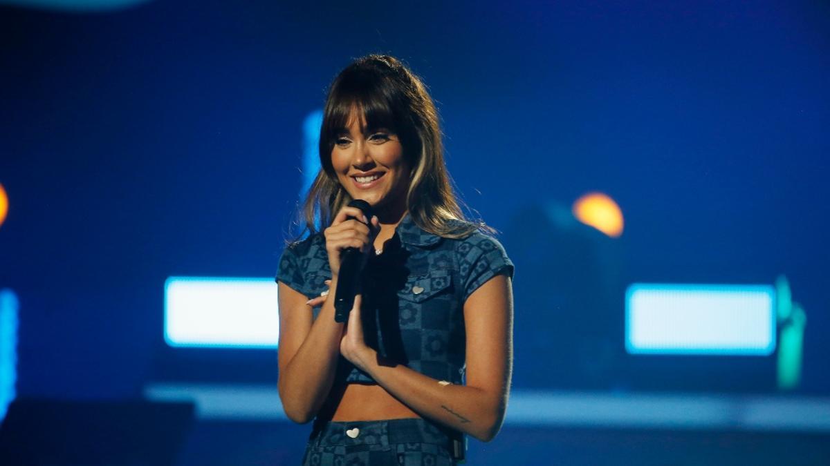 Aitana Ocaña en un concierto