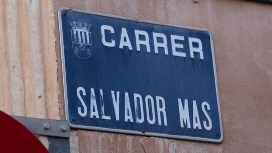 Una de las calles que el PP se ha negado a retirar.