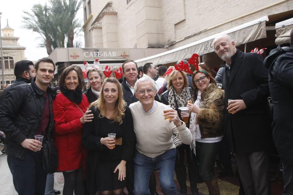 Tardebuena en el centro de Murcia: Romea y Alfonso X El Sabio