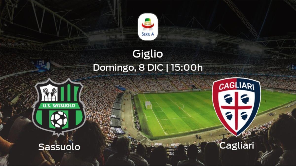 Previa del partido: el Sassuolo recibe en su feudo al Cagliari