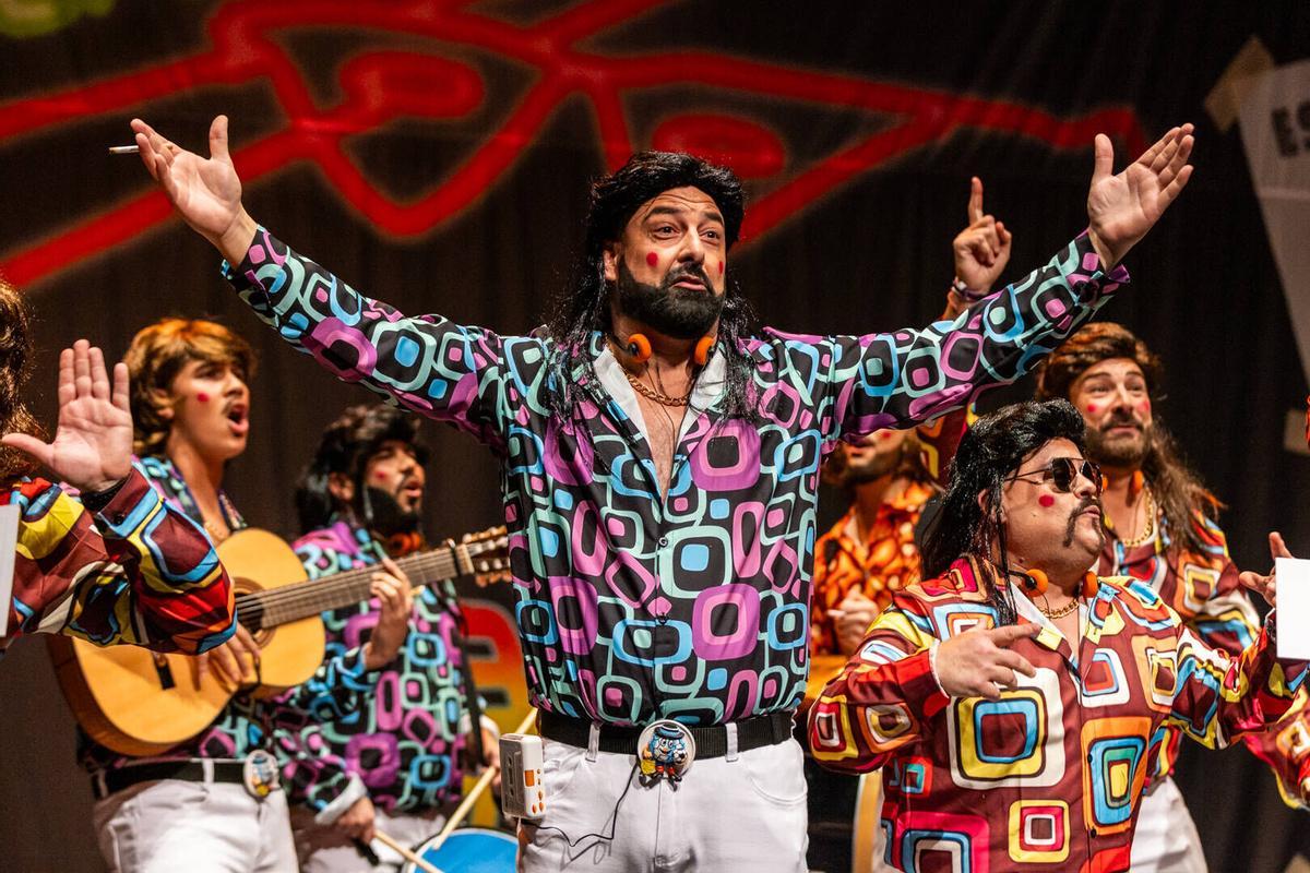 Lolailolailola los siguen en el Mundial. Murga, séptima preliminar del COAC Málaga 2026