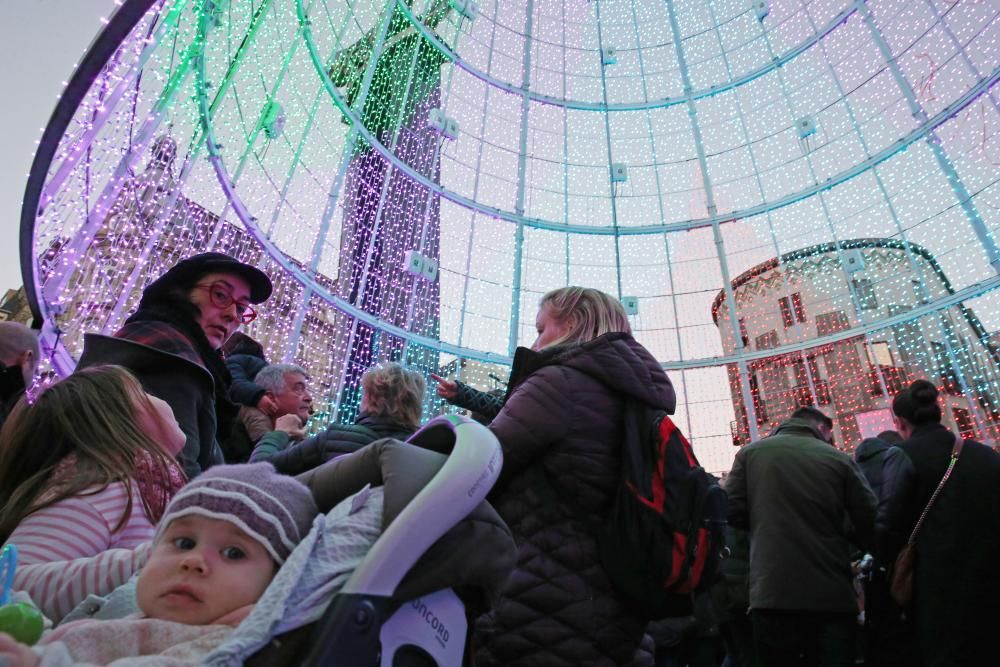 Fiebre de compras navideñas en Vigo