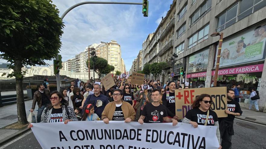 Vigo urge garantizar la educación pública: más aulas, docentes y menos burocracia