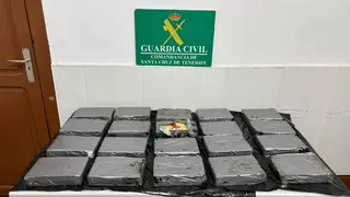 Incautan más de 20 kilos de cocaína en el norte de Tenerife