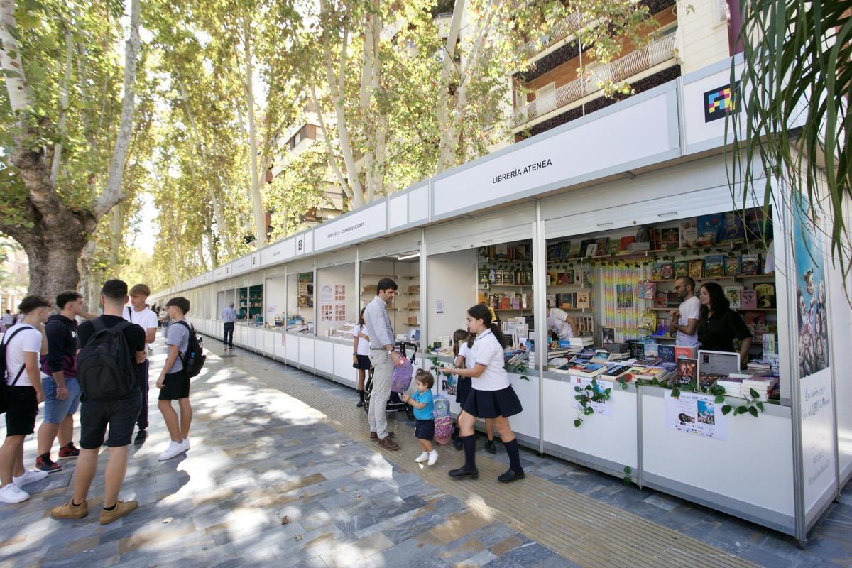 Inauguración de la Feria del Libro de Murcia 2023