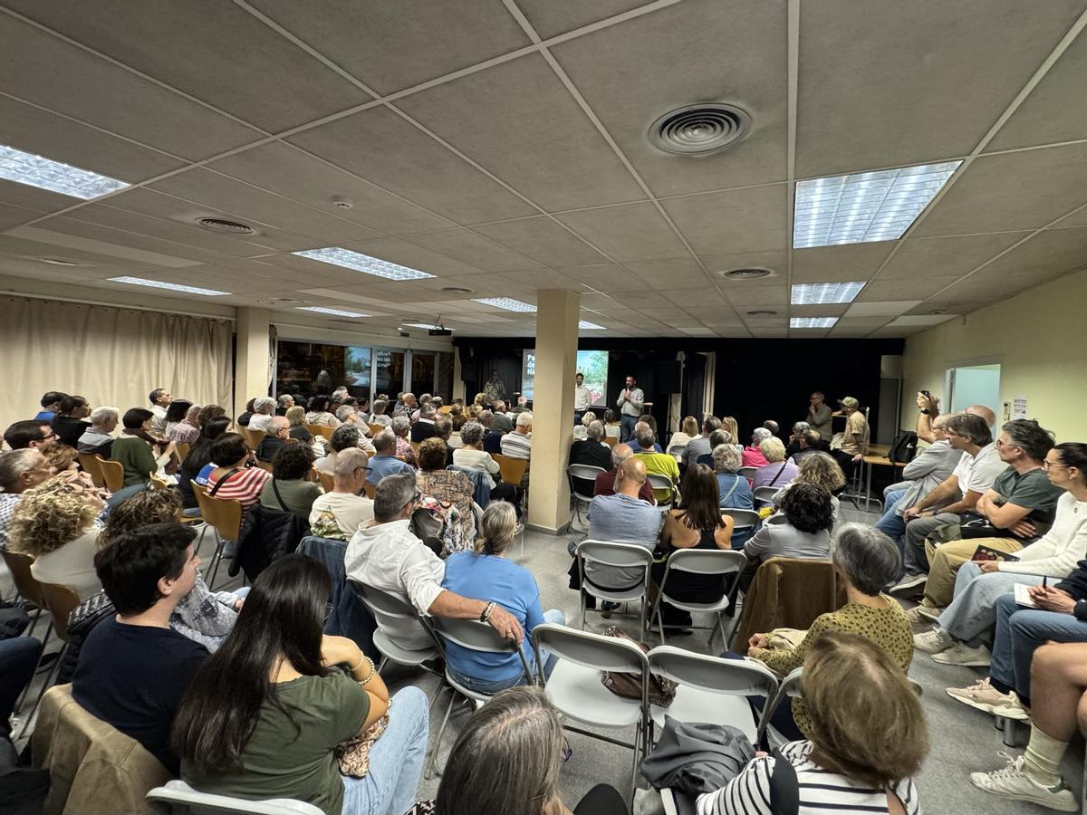 Una imatge de la trobada de dimarts.