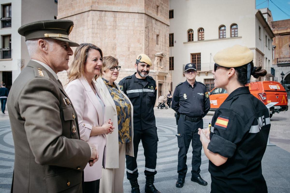 La UME conquista a la ciuddanía de Castelló
